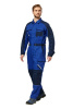 Комбинезон рабочий мужской летний/демисезонный "Мегаполис" цвет василек/темно-синий