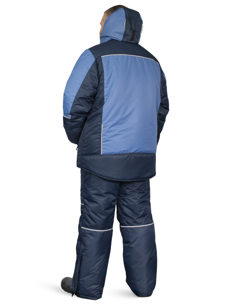 Костюм утепленный "ДРИМ" куртка+брюки, цв. т.син/син