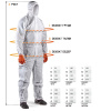 Комбинезон малярный, плотность 55 г/м2, синий, JPC75b Jeta Safety