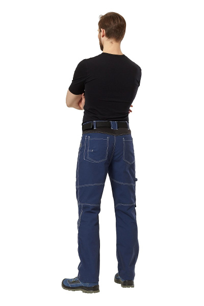 Брюки рабочие мужские летние "Smart" цвет т.синий