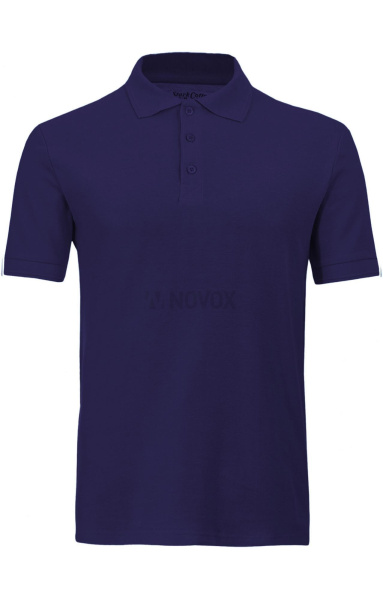 Тенниска поло ЛЮКС (LUXE) темно-синяя