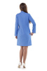 Халат женский "Ванда" цвет серо-голубой