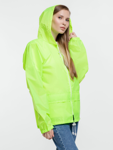 Дождевик Kivach Promo, желтый неон, тк. Таффета