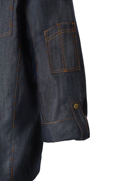 Китель поварской РИСТРЕТТО ШЕФ джинс мужской темно-синий