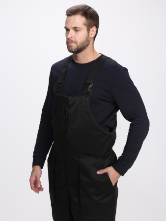 Костюм зимний "Нордхард-2" СОП (тк.Смесовая,250) п/к, черный/красный