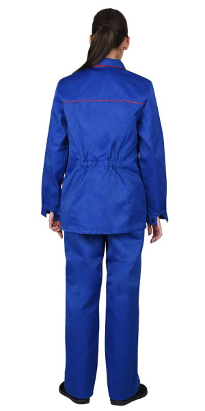 Костюм "ЗОЛУШКА" куртка, брюки васильковый