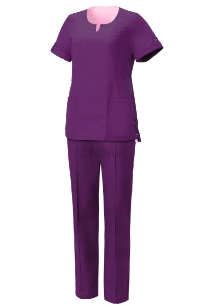 Костюм LINDRED GVENN (ЛИНДРЕД ГВЕНН) короткий рукав женский сливовый