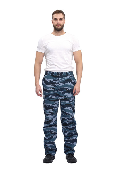 Костюм охранника мужской "Контрол" летний серый вихрь тк. РИП-СТОП