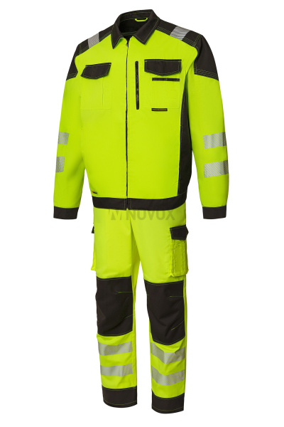 Костюм "STATUS" NEW (Статус), куртка, брюки, лимон графит с СВП