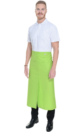 Фартук FLORA (ФЛОРА) удлиненный spring green (весенний зеленый)