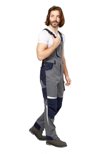 Полукомбинезон антистатический летний "Фест" цвет серый/синий