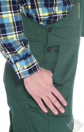 Полукомбинезон "Эксперт-2" зеленый