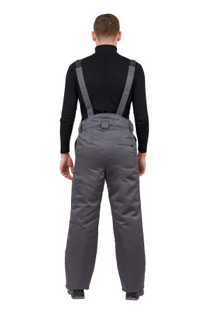 Брюки рабочие мужские зимние "Прим" цвет серый