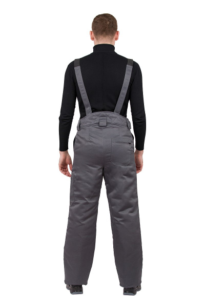 Брюки рабочие мужские зимние "Прим" цвет серый
