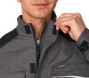 Куртка мужская "Сюрвейер" тёмно-серый/чёрный