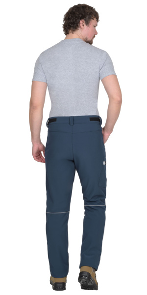 Брюки СПЕЙС софтшелл синие