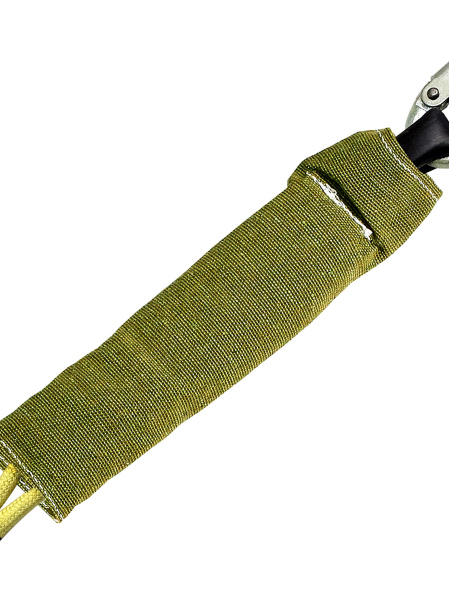 Огнеупорный строп Строп аВд+Кс (Ог) арамид+амортизатор, 2 караб., 1,8 м