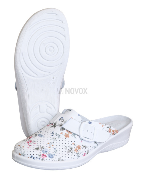 Сабо "Кармен" женские белые