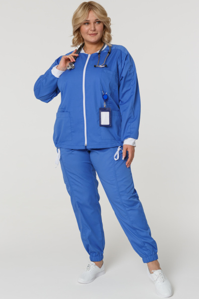 Куртка ЛИНДРЕД ГВЕНН бомбер голубая