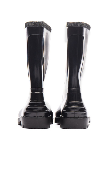 Сапоги ПВХ с чулком из НТП, модель №1 черные