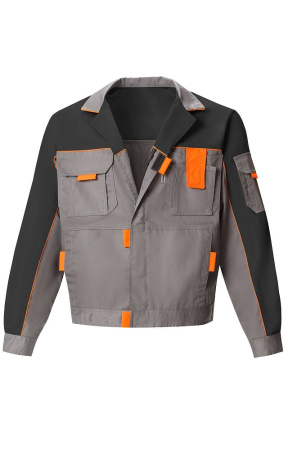 Костюм Профессионал-2 темно-серый/графит (куртка, п/к)