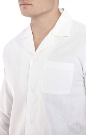 Халат мужской белый