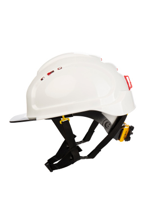 Каска РОСОМЗ АБСОЛЮТ ПРЕСТИЖ с храповым механизмом, белая, арт. 783717