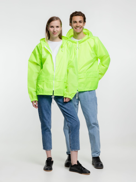 Дождевик Kivach Promo, желтый неон, тк. Таффета