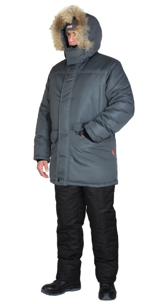 Куртка "КАЙКОР" тёмно-серая