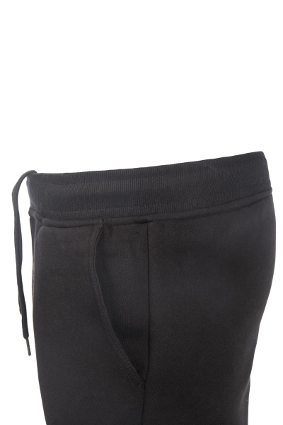 Брюки спортивные (футер 3-х нитка с начесом) черные