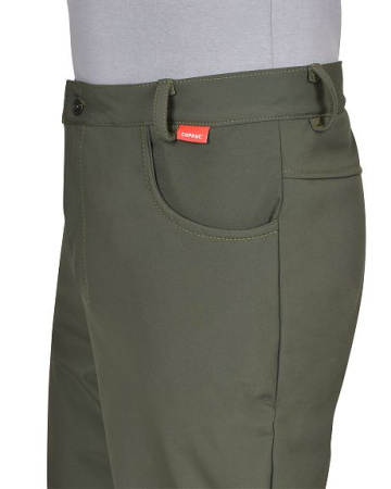 Костюм "Азов" , куртка (чз), брюки, софтшелл пл 350 г/кв.м, хаки 