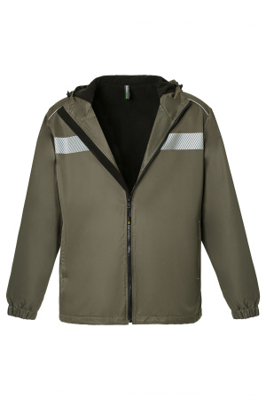 Ветровка КОТПРОФИ на флисе хаки