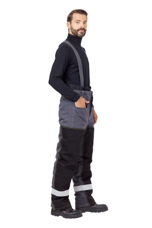 Костюм сварщика мужской зимний "Файмер 1" цвет серый/черный