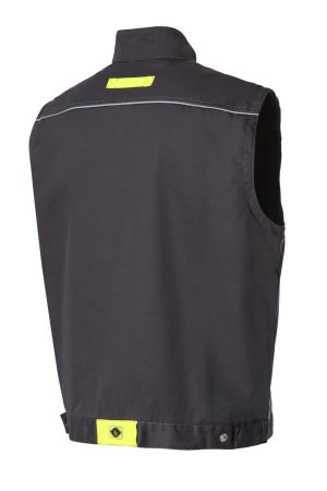 Костюм НЭКСТ (NEXT), куртка с отстегивающимися рукавами, брюки, графит/лимонный