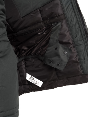 Костюм зимний «НордМен»,  куртка, п/к, серый/чёрный 