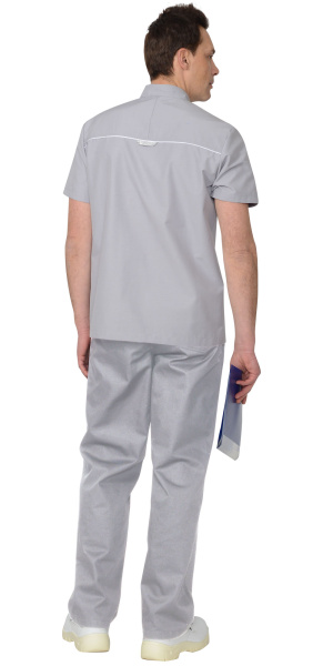 Костюм "МЕДИК" мужской светло-серый
