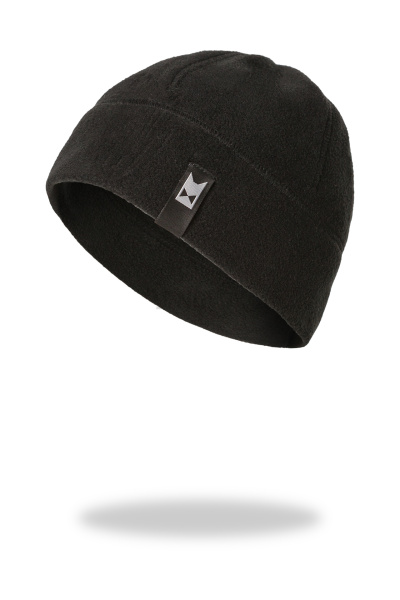 Шапка флисовая КОТЛАЙН черная