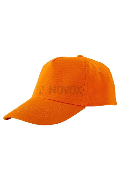 Бейсболка классическая цвет оранжевый