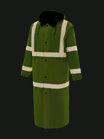 Плащ СПЕКТРОТЕК ПРЕМИУМ сигнальный двухсторонний желтый