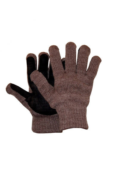 Перчатки рабочие зимние "Нерпа ультра" цвет коричневый