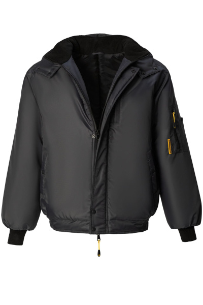 Куртка ДРАЙВЕР утепленная ткань Оксфорд черная