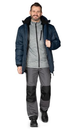 Куртка мужская утеплённая "Вегард" синяя