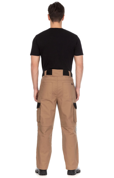 Костюм "STATUS" NEW (Статус), куртка, брюки, бежевый с черным