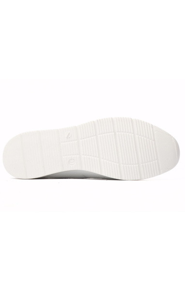 Полуботинки АЛМИ ДЖЕССИКА кожаные женские арт 642110 09900 МИНПРОМТОРГ, ПУ, белые