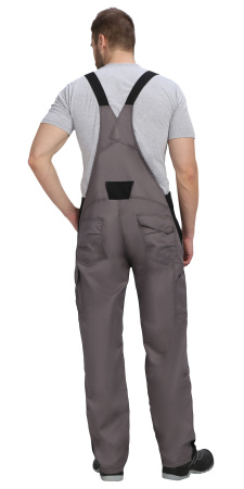 Полукомбинезон ЦИТРИН ср.серый с черным