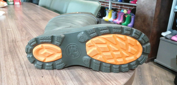 Сапоги мужские из ЭВА с манжетой 930, подошва ТЭП Цвет: Олива