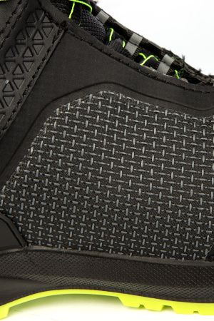 Ботинки ТЕЙКЕР (TAKER) КП, КС, ПУ/ПУ, черные/зеленые