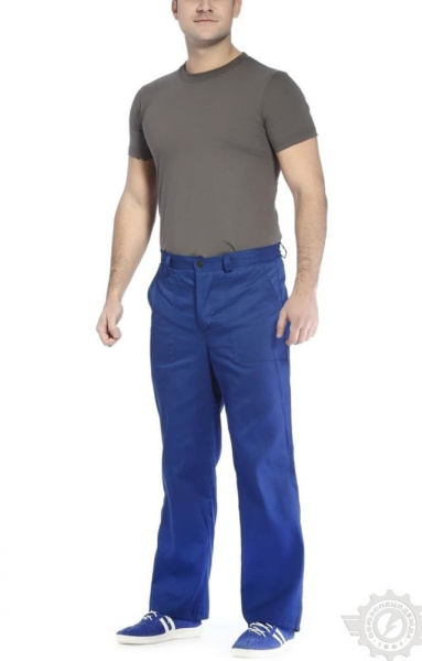 Костюм "Труд", куртка, брюки, василек-серый