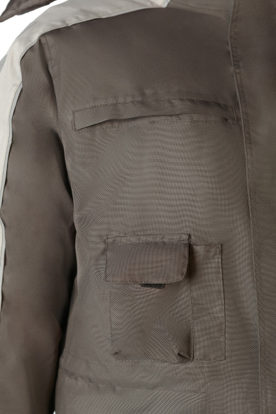  Куртка ДЕЛЬТА ПЛЮС Нордлэнд утепленная серая