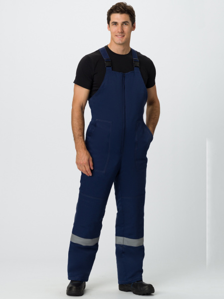 Костюм зимний "Нейч-2" СОП (тк.Смесовая,210) п/к, т.синий/васильковый